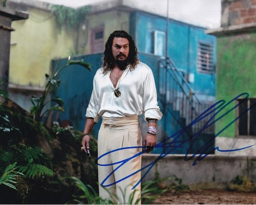 JASON MOMOA signed Autogramm 20x25cm FAST & FURIOUS in Person autograph ACOA