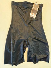 Assets Spanx Women's Silky High Waist Shorts Mid-thigh Shaper Small - Black