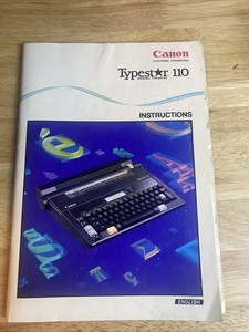 Canon Typestar | eBay