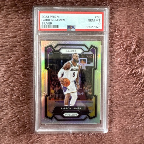 LeBron James [Silver] #63 card