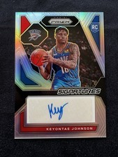 2023-24 Panini Prizm - Rookie Signatures Keyontae Johnson #RSI-KEY Silver Prizm