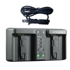 100% New DC Dual Battery Charger for Nikon EN-EL18 EN-EL4A D4S D5 for Canon