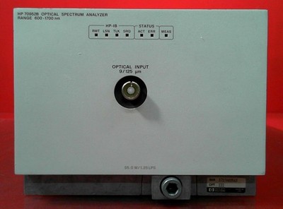 HP/Agilent 70952B 3727A00563 Optical Spectrum Analyzer Module 600 to 1700nm