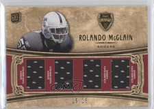 2010 Topps Supreme Rookie Quad Relics 15/15 Rolando McClain #SRQR-RMG2 0a7