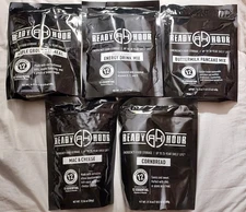 Ready Hour Brunch Pack Pancake Oatmeal Mac & Cheese Cornbread Drink + Bonus