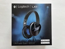 Logitech Ultimate Ears UE 6000 Active Noise Cancelling Headphones - Black (NEW)