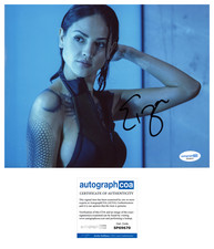 Eiza Gonzalez ‘Bloodshot’ Actress Signed 8x10 Photo 'KT' ACOA