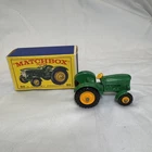 Vintage 1964 Lesney Matchbox 50B John Deere Tractor Complete Original E3 Box