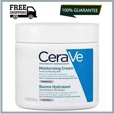 CeraVe Feuchtigkeitscreme 454g für trockene bis sehr trockene Haut ohne Duft
