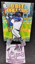 2023 Topps Big League JAZZ CHISHOLM JR. 8 Bit Ballers Insert Marlins Yankees MLB