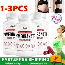 1-3x Auniva Pomegranate Extract Capsules, Natural Pomegranate Supplement USA