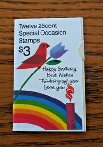 Special Occasions, 25¢ stamp, Bklet of 12, Scott# 2395-2398, BK 165, Sealed MNH