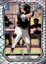 2026 Bowman Chrome Colby Shelton Bowman Reptilian Refractor Chicago White Sox