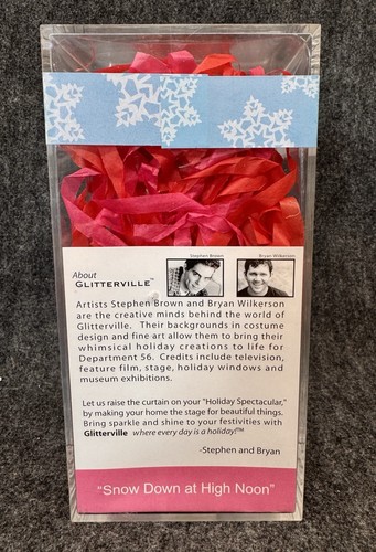 GLITTERVILLE Department 56 Meet The FLAKES 7 Wild Jake Flake RETIRED Christmas - 第 7/7 張圖片