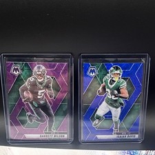 Panini Mosaic 2023 Garrett Wilson Isaiah Davis 2 Card Lot New York Jets