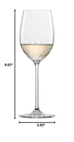 Zwiesel Glas Tritan Prizma Collection Bicchiere da vino bianco Riesling, 10 once, se... - Foto 11 di 11