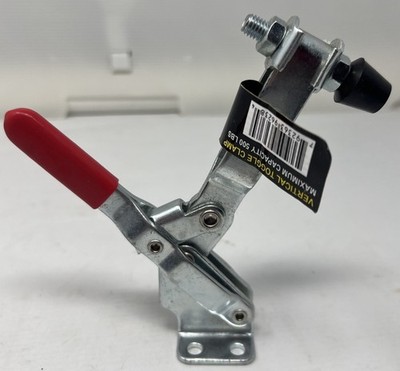 Boom Mat Vertical Toggle Clamp 500 lb Clamping Capacity Solid Arm