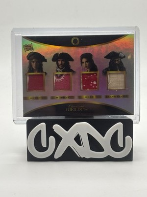 2025 Pieces of the Past Villains 493 Bonny Morgan Read Blackbeard Quad Relic