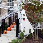 1 stück halloween garten party doppelt seitlich druckghost muster windsock