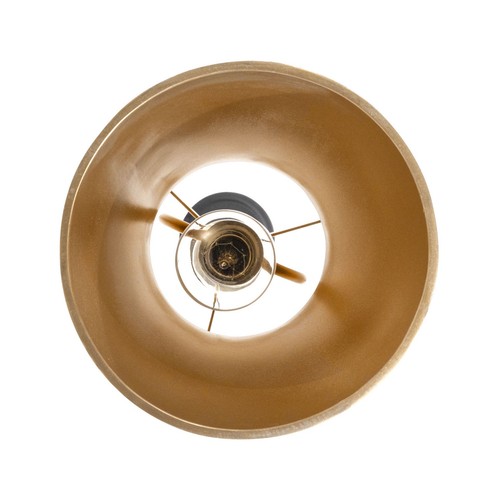 Mad Hatter 2-Light Pendant in Matte Black with French Gold - Picture 3 of 6