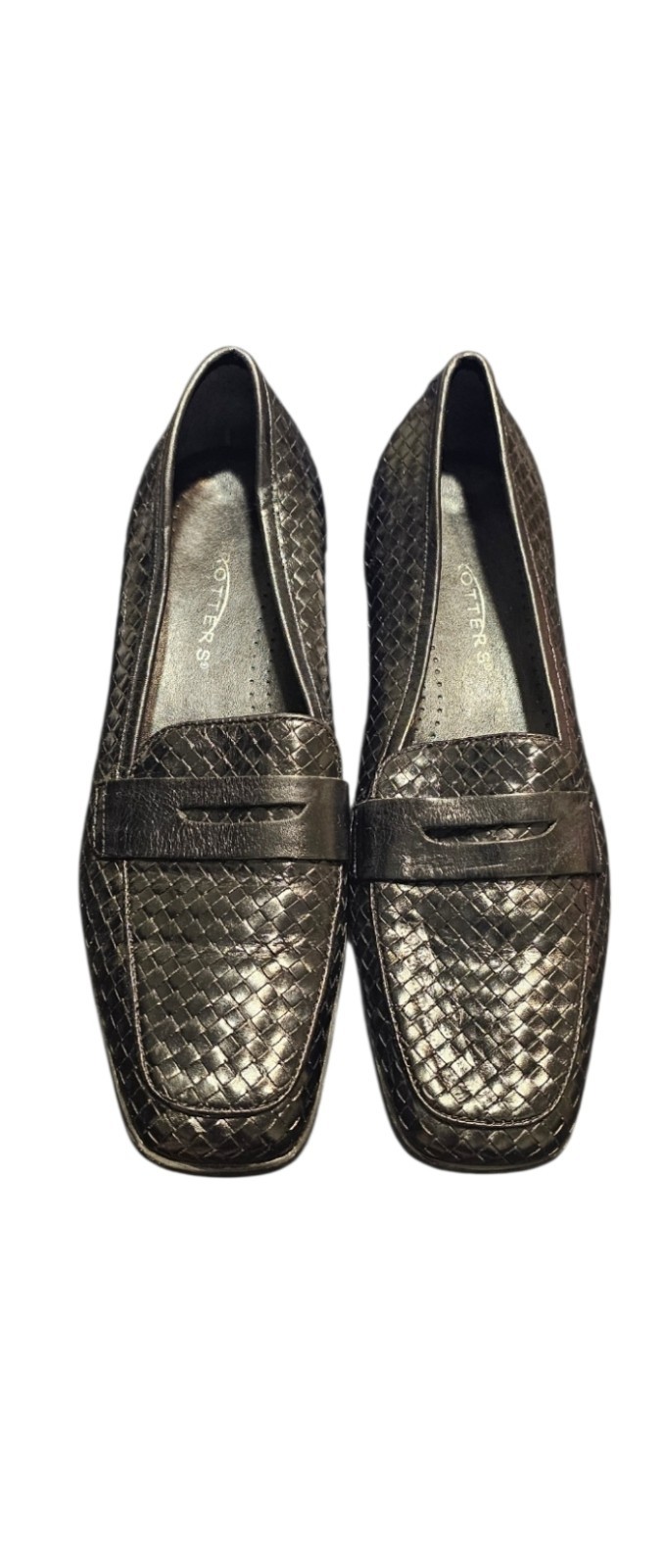 Trotters Women's Black  Leather Shoes 8.5