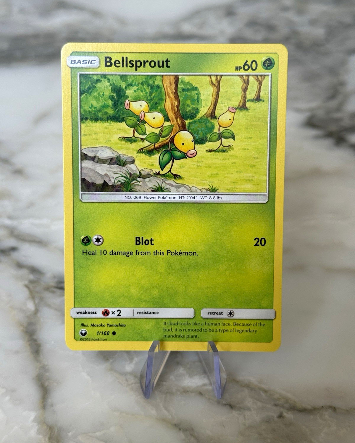 Pokemon - Bellsprout 1/168 - Celestial Storm - NM