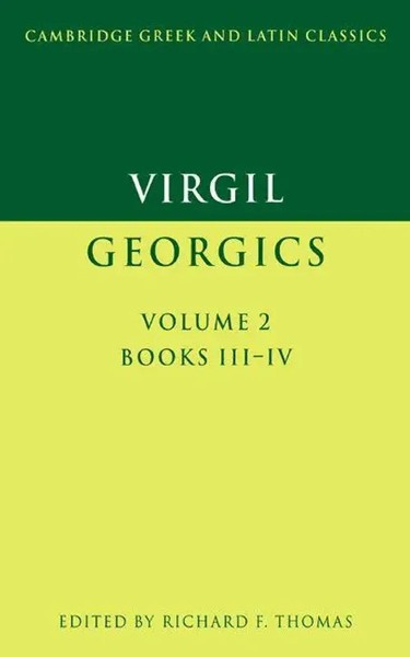 Virgil Georgics: Volume 2, Books III-IV Virgil Taschenbuch Englisch 2003-image