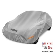SafeKeeper Heavy Duty Car Cover Waterproof All Silver Up to 210" For Cars