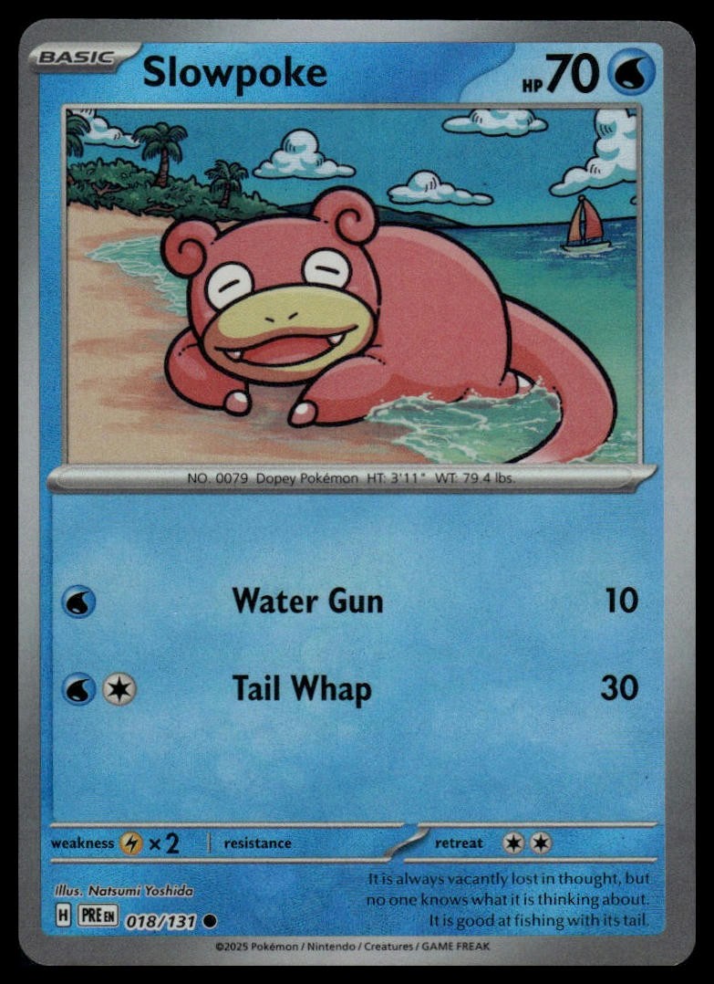 Slowpoke (Master Ball Pattern) Common SV: Prismatic Evolutions 018/131 NM