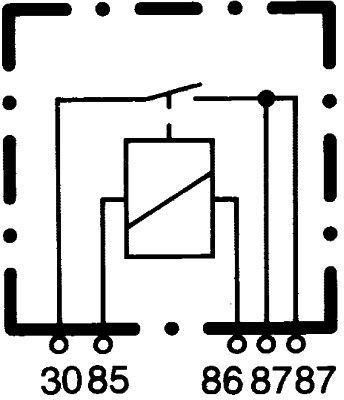 HELLA 4RA 933 332-151 RELAY MAIN CURRENT