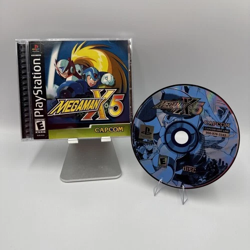 Mega Man X5 (Sony PlayStation 1, 2001) CIB Tested & Working