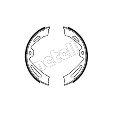 ORIGINAL® Metelli Bremsbackensatz, Feststellbremse Hinten für Audi E-TRON GT