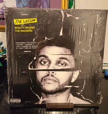 The Weeknd - Beauty Behind the Madness Vinyl LP RECORD XO OG SHRINK NM RARE