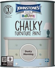 JOHNSTONE'S Chalky Furniture Paint Dusty Morning 750ml Scratch Resistant