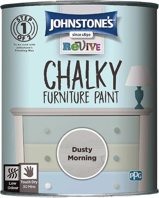 JOHNSTONE'S Chalky Möbelfarbe Dusty Morning 750 ml kratzfest