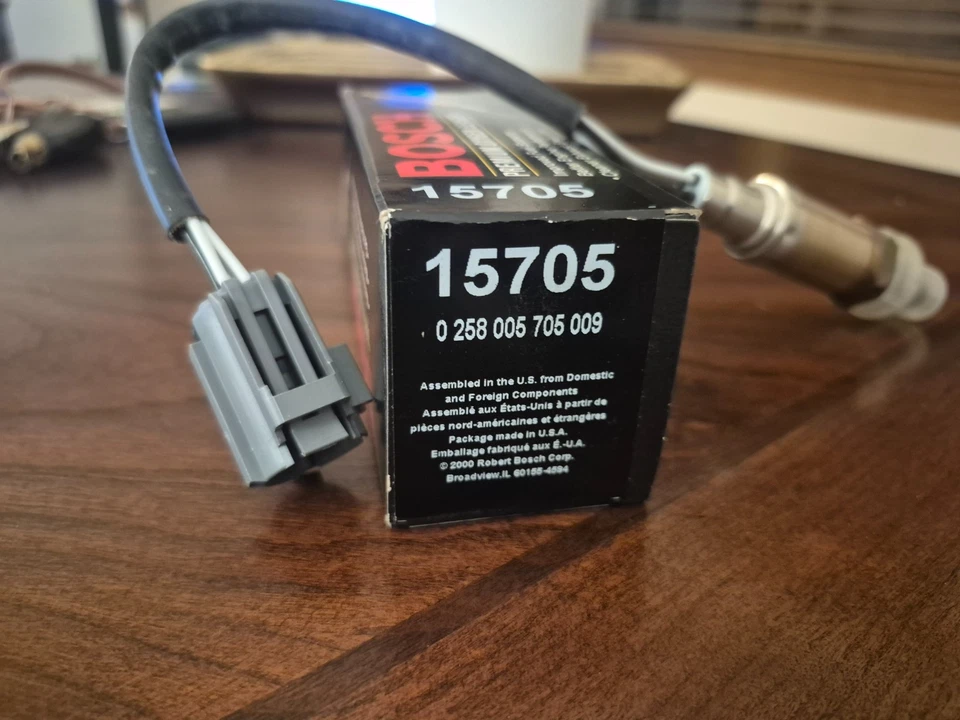 Sensor de oxigênio O2 Bosch Jeep 1996-98 cherokee dodge Eagle Plymouth chrysler - Imagem 2 de 4