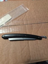 Vintage Harro Sons Straight Razor with Black Handle