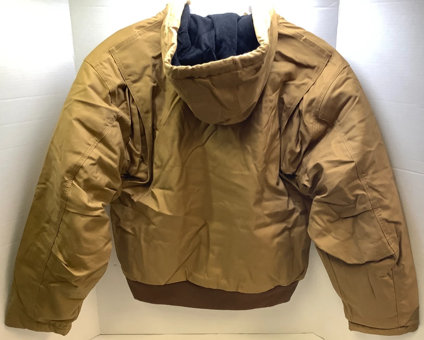 Walls EnduroFlex Insulated Bomber Jacket, Brown, Duck Canvas, Men's Large - product detail image 2