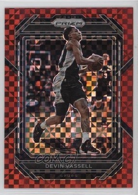2022-23 Panini Prizm Red Power Prizm 40/75 Devin Vassell #207 14t3