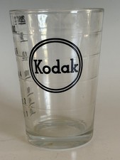 Vintage Kodak 8 Ounce Dark Room Chemical Graduated Glass Beaker