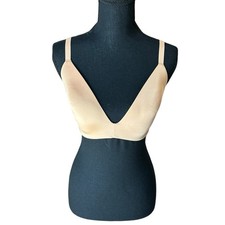 SKIMS Wireless Form T-Shirt Bra 34DD Nude/Ochre NWT