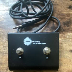 Live Wire Solutions LFS22 Dual Latching Footswitch MPN LFS22