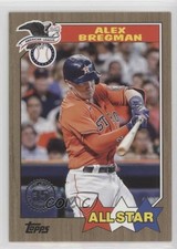 2022 Series 2 1987 Topps All-Star Baseball Gold 4/75 Alex Bregman #87AS-28 0qc1