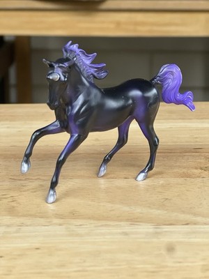 Breyer Miniature Unicorn Black And Purple - DESCRIPTION FOR COMBINED SHIPPING
