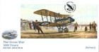 2017 Jersey £2 Centenary of Great War (4th issue) War in the Air Mini Sheet FDC