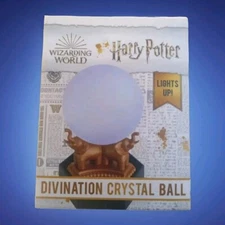Harry Potter 🔮Divination Crystal Ball Lights Up Donald Lemke English Mini Book 