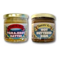 Trader Vic's Tom  Jerry or Hot Buttered Rum Batter Mix 1 Jar Your Choice