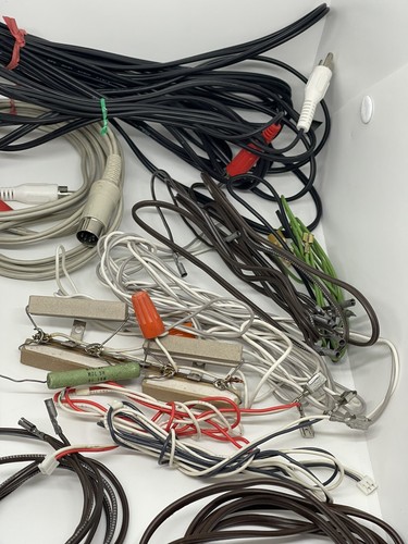 Vintage Stereo Radio Speaker Cable Wires Lot Tweeter Speakers Wire Transformer - Picture 8 of 12