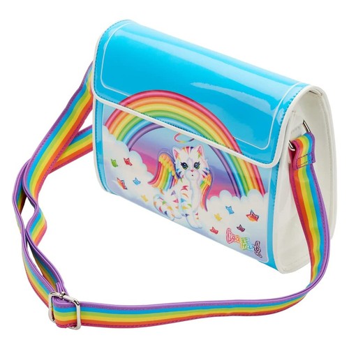Tracolla donna Loungefly Lisa Frank Angel Kitty - Foto 4 di 6