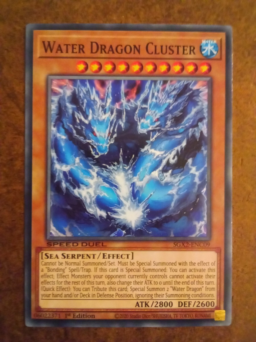 strong water cards yugioh Yu-Gi-Oh! - Hazard - SBAD-EN033 - Common - 1st Edition YUGIOH WATER DRAGON SGX2-ENC01 1ST